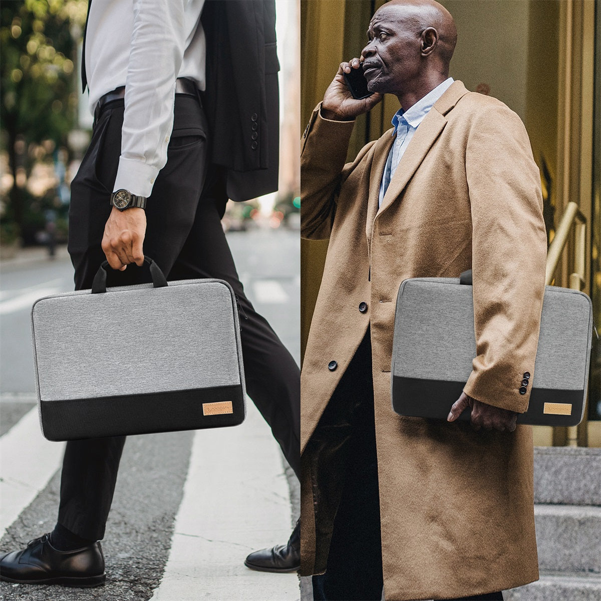 Bagasin Laptop Sleeve Case, Laptop Sleeve Water Resistant with 4-Layer Protection, Computer Carrying Bag Compatible with MacBook, HP, Dell, Lenovo, Asus Notebook